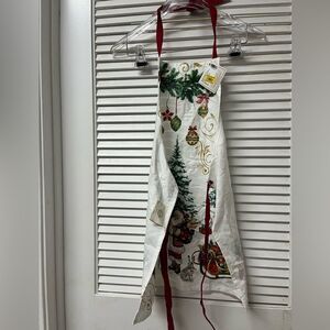 Southern Living At Home Christmas Apron - Red and Green
